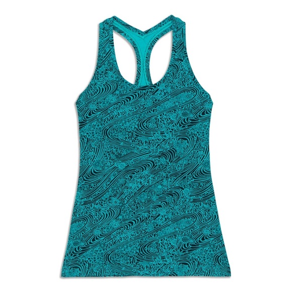 Lululemon Cool Racerback Tank Top Size 6 EUC - Picture 1 of 5